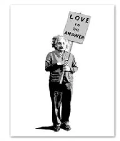Serigrafía Mr. Brainwash - Love is the Answer