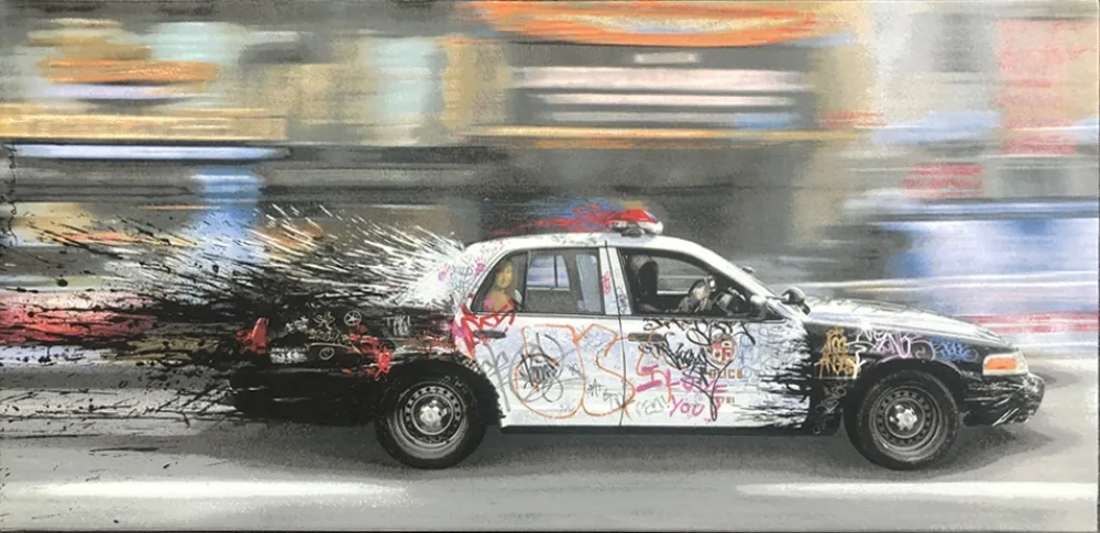 Sin Técnico Mr. Brainwash - Metro Polisa (Canvas)