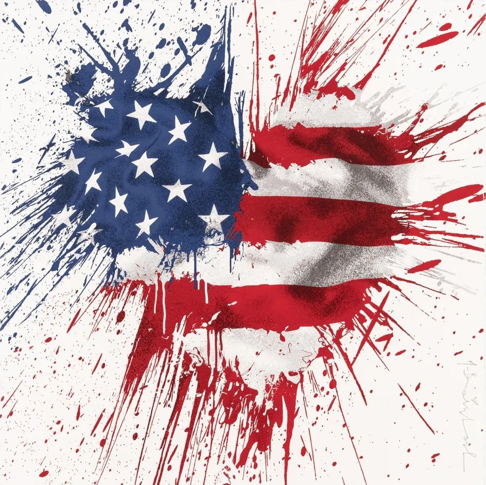 Serigrafía Mr Brainwash - Moment of silence