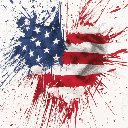 Serigrafía Mr Brainwash - Moment of silence