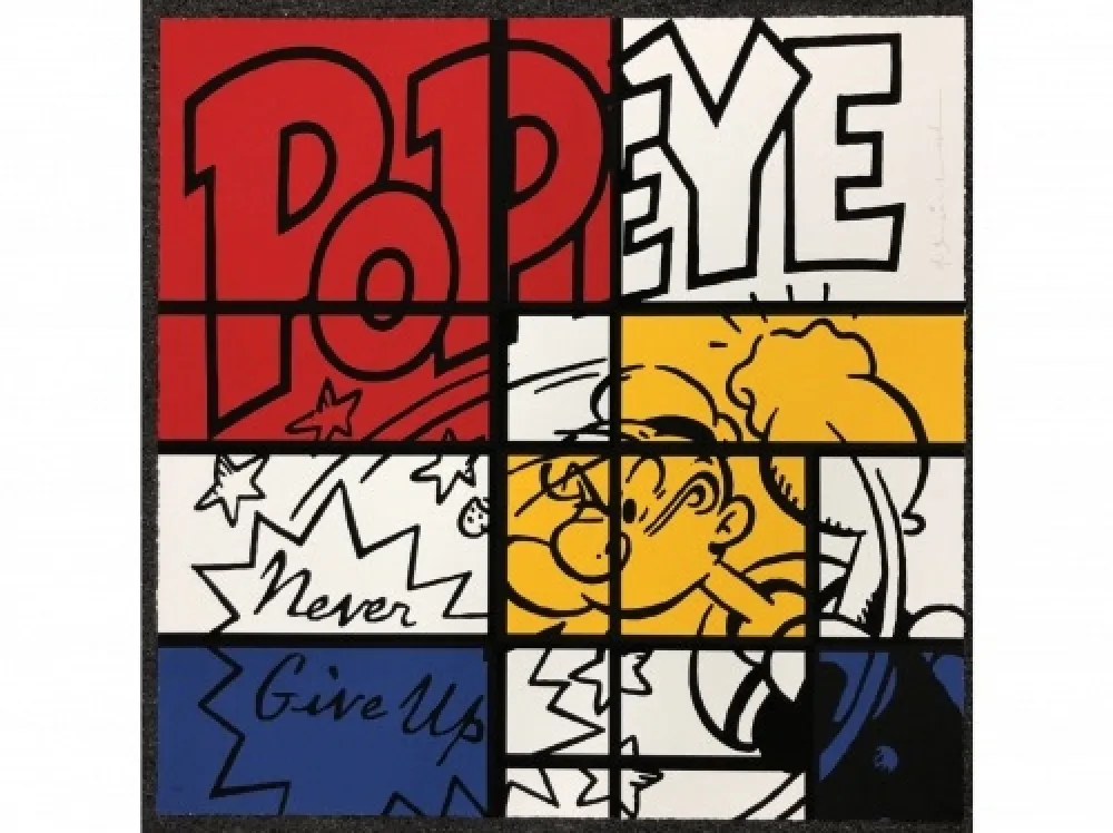 Múltiple Mr Brainwash - Mondrian, 