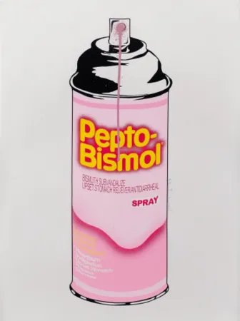 Múltiple Mr Brainwash - Pepto-Bismol Spray