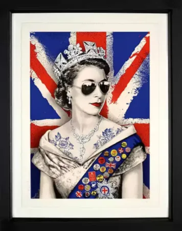 Múltiple Mr Brainwash - Queen of Hearts