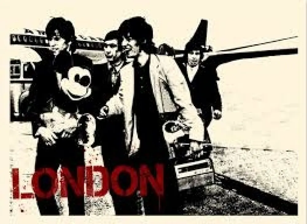 Serigrafía Mr. Brainwash - Rolling Home