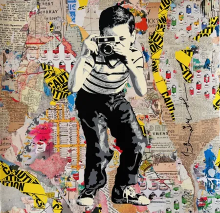 Múltiple Mr Brainwash - Smile