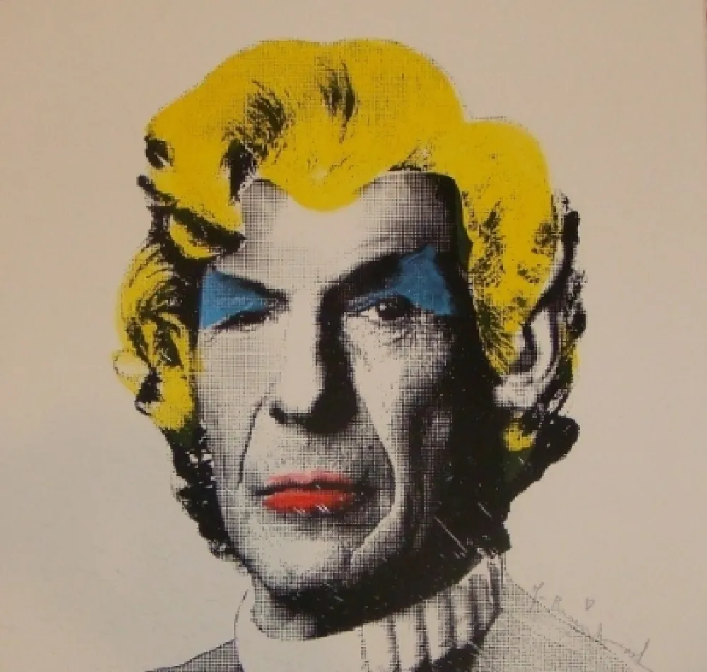 Serigrafía Mr. Brainwash - Spock Monroe