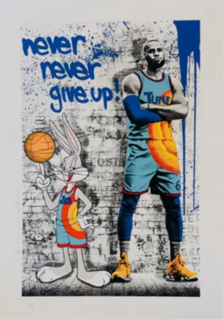 Serigrafía Mr Brainwash - Tune Squad