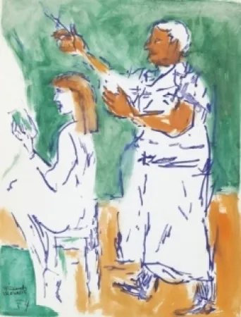 Sin Técnico Mualla - Femme chez le coiffeur