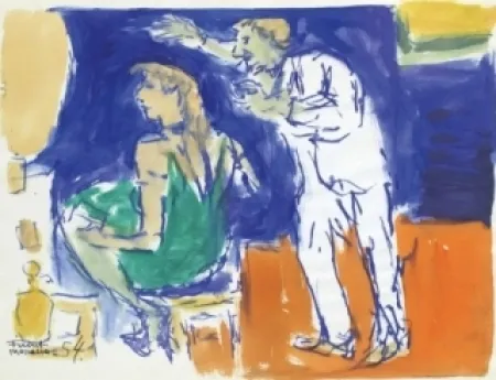 Sin Técnico Mualla - Femme en vert chez le coiffeur