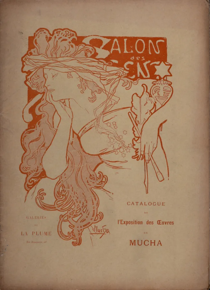 Libro Ilustrado Mucha - Salon des Cent, Exposition de l'œuvre de A. Mucha, 1897