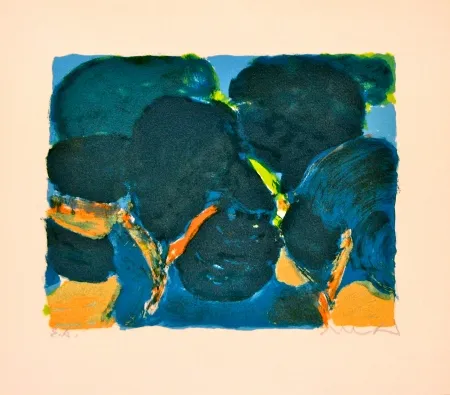 Litografía Muhl - Untitled