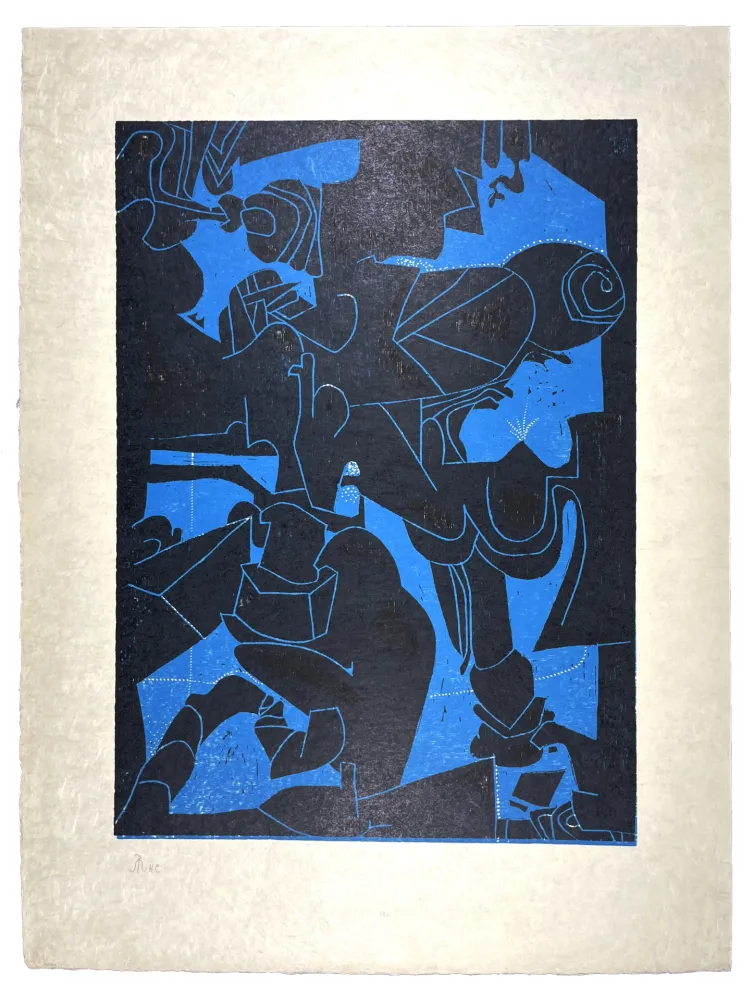 Grabado En Madera Müller - AUBE