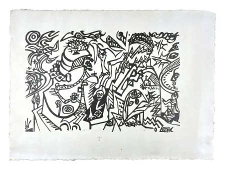 Grabado En Madera Müller - AYTHE