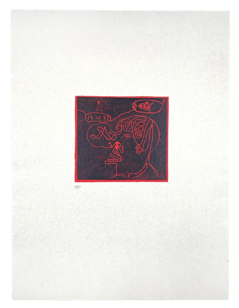 Grabado En Madera Müller - CERY