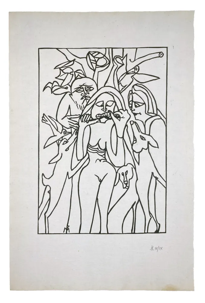 Grabado En Madera Müller - EYA (b)