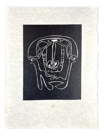 Grabado En Madera Müller - KEFALI (a)