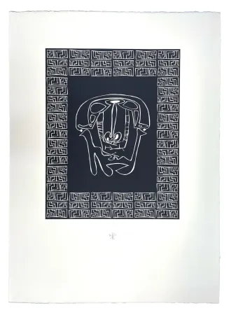 Grabado En Madera Müller - KEFALI (b)