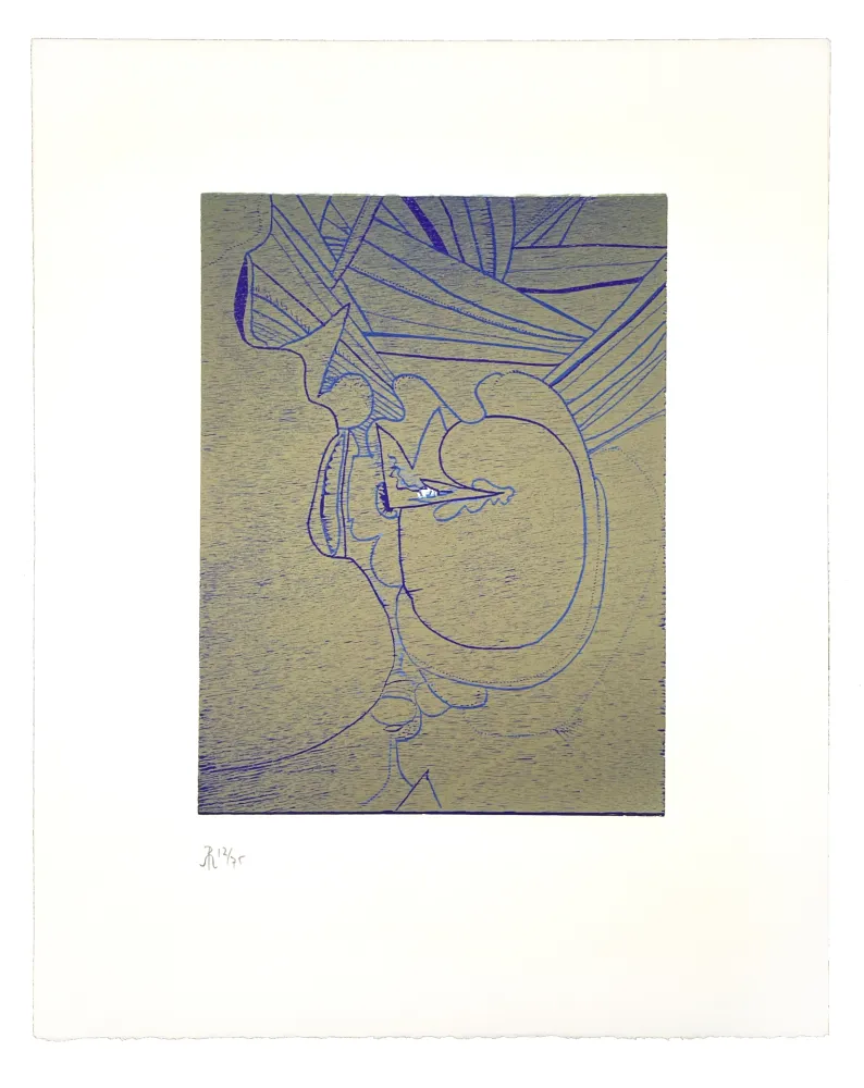 Grabado En Madera Müller - LIGNES MALIGNES - GERBE