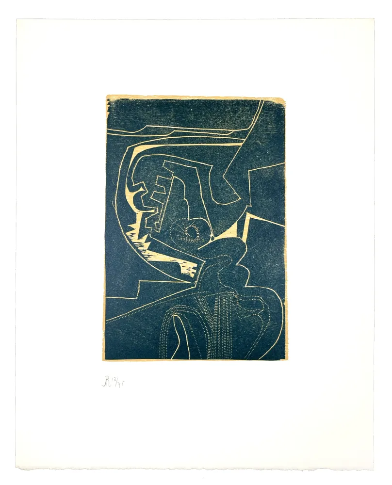 Grabado En Madera Müller - LIGNES MALIGNES - NOCTURNE 