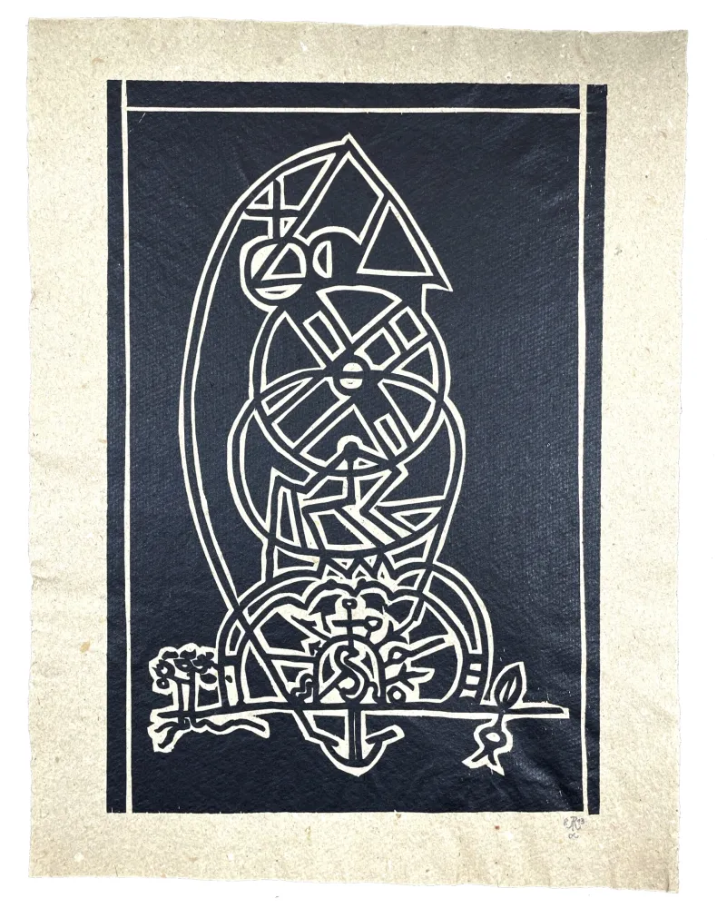 Grabado En Madera Müller - MILOS (a)