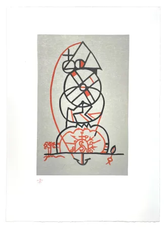 Grabado En Madera Müller - MILOS (b)