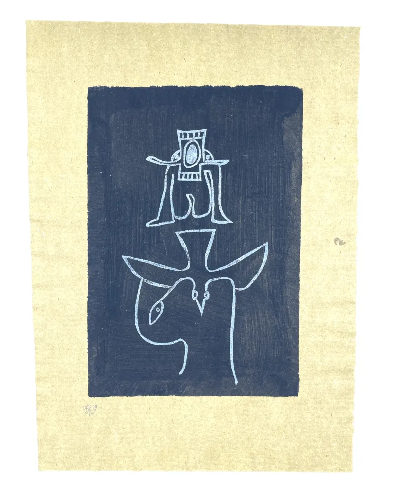 Grabado En Madera Müller - OISELEUR I