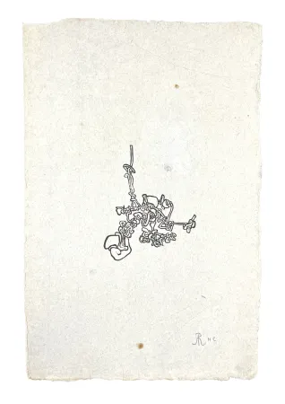 Grabado En Madera Müller - PETIT NOEUD (ESQUISSE XVI)