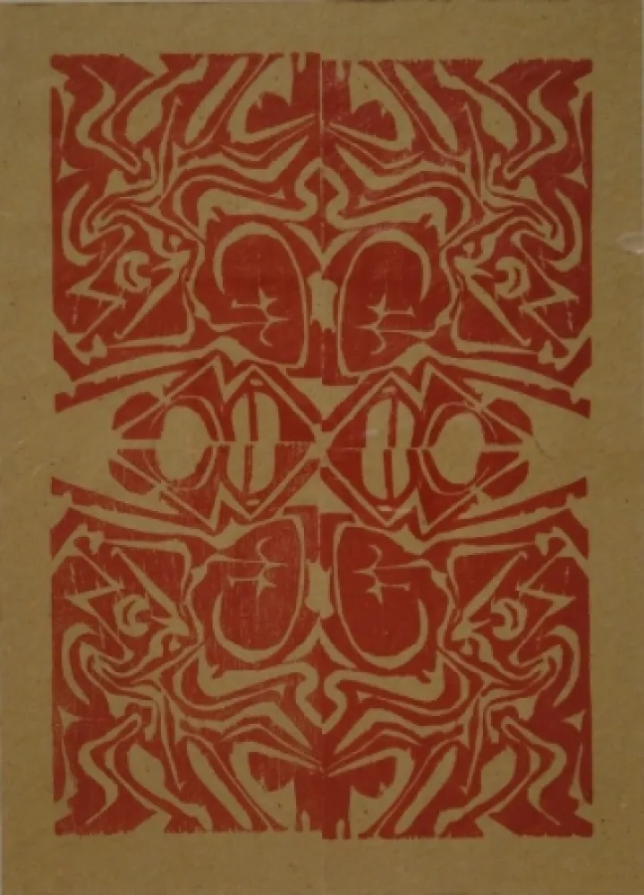 Grabado En Madera Müller - Tapis