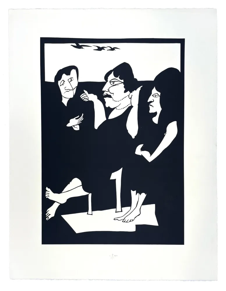 Grabado En Madera Müller - TROIS GRÂCES