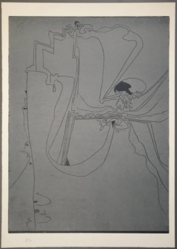 Grabado En Madera Müller - Un dito