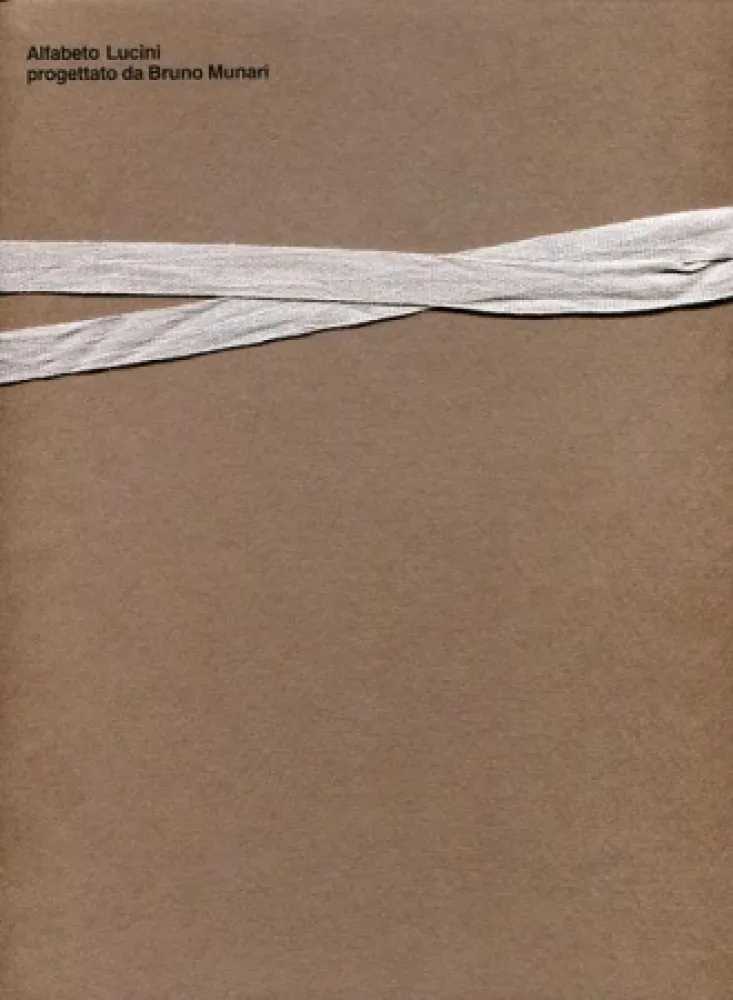 Libro Ilustrado Munari - Alfabeto Lucini