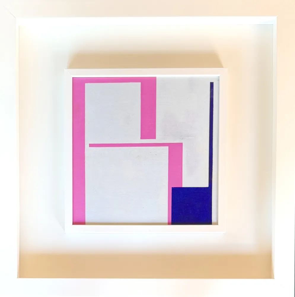 Sin Técnico Munari - Bruno Munari (1907-1998) - Negativo-Positivo - Oil on wood panel - 1951