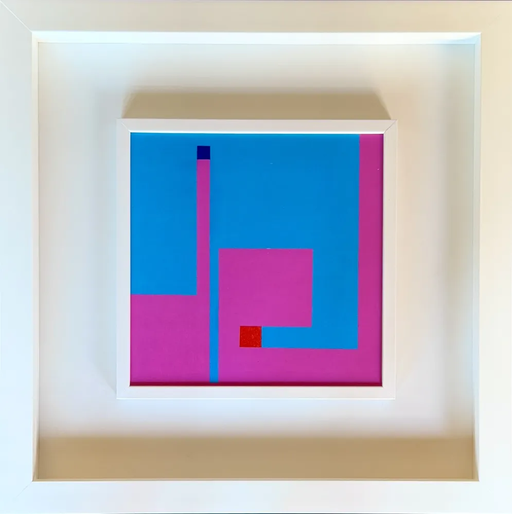 Sin Técnico Munari - Bruno Munari (1907-1998) - Oil on wood panel - 1951