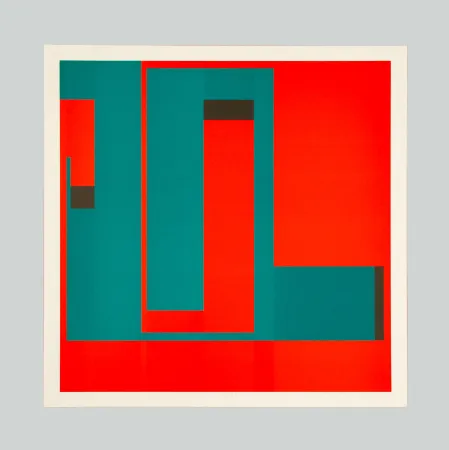 Litografía Munari - Positivo negativo