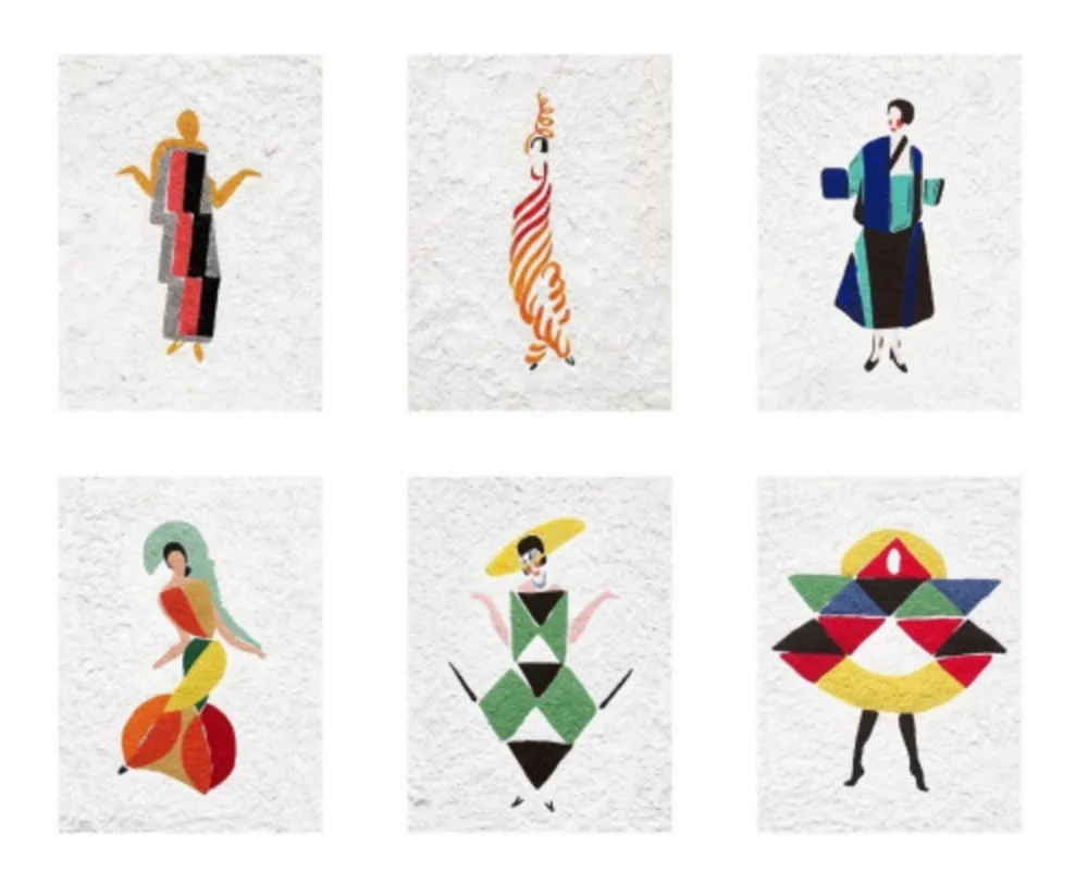 Múltiple Muniz - After Sonia Delaunay