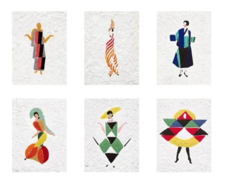 Múltiple Muniz - After Sonia Delaunay