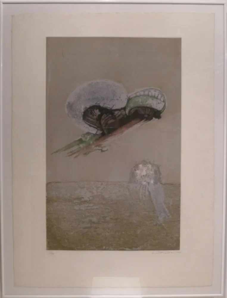 Aguafuerte Y Aguatinta Muñoz - Composición I