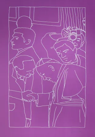 Litografía Muntadas - B+P