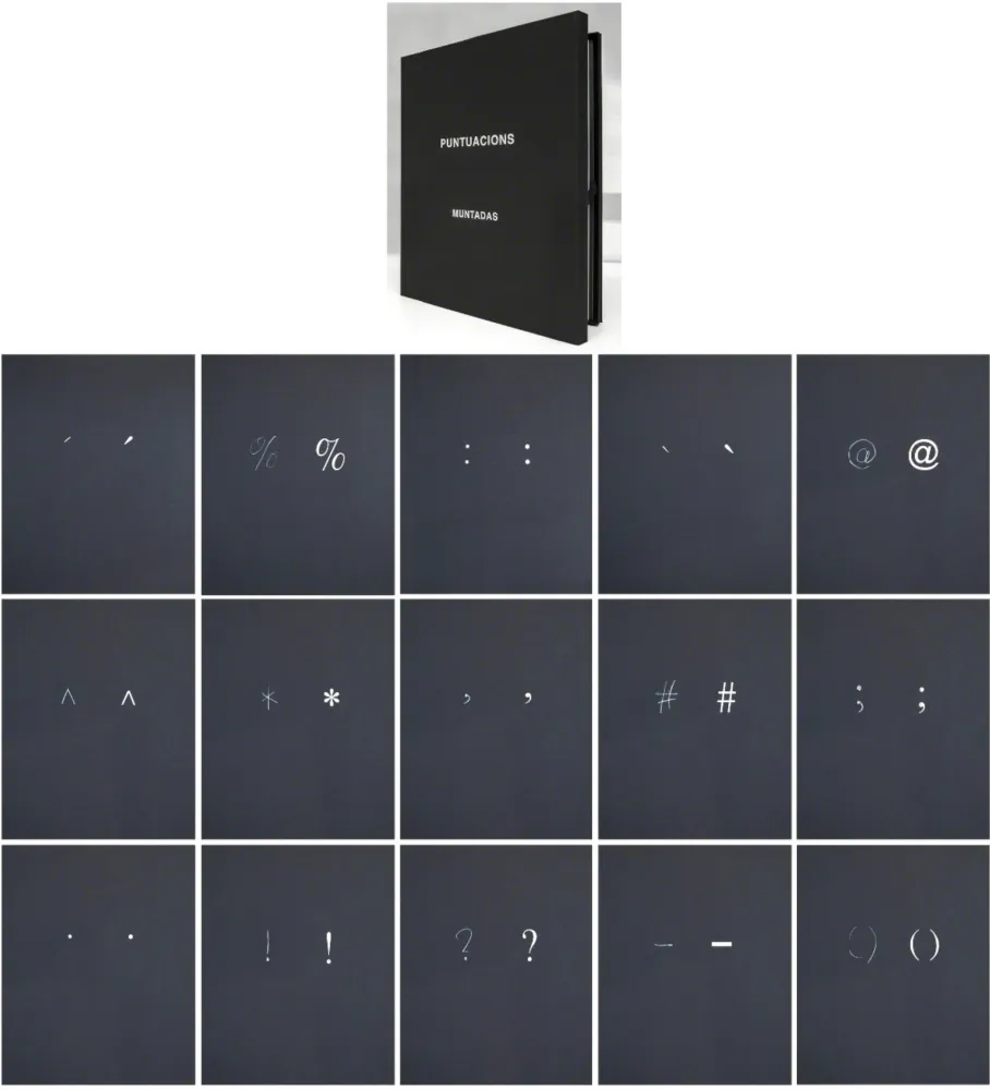 Litografía Muntadas - Puntuacions