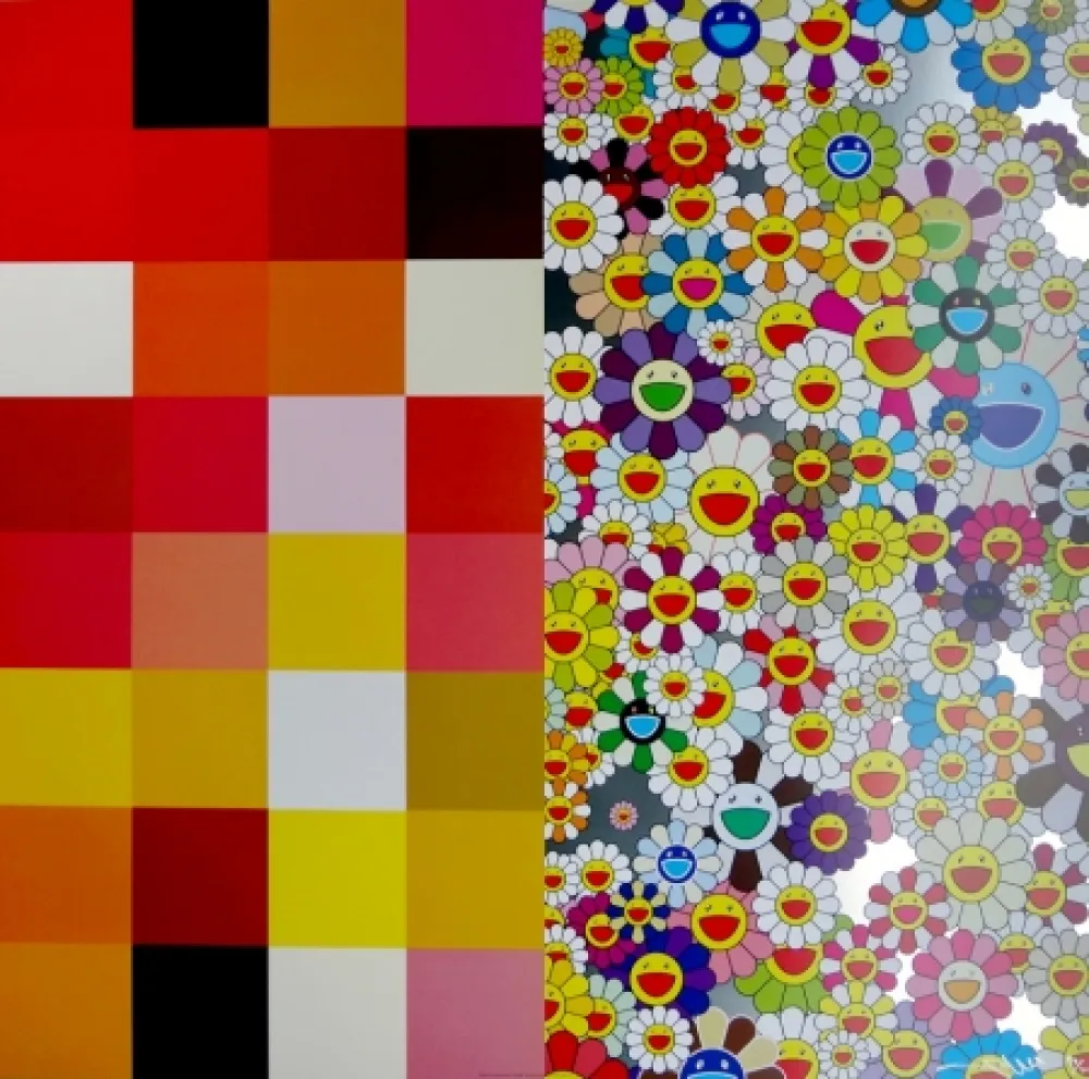 Litografía Murakami - Acupuncture flowers