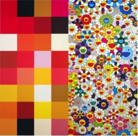 Litografía Murakami - Acupuncture Flowers