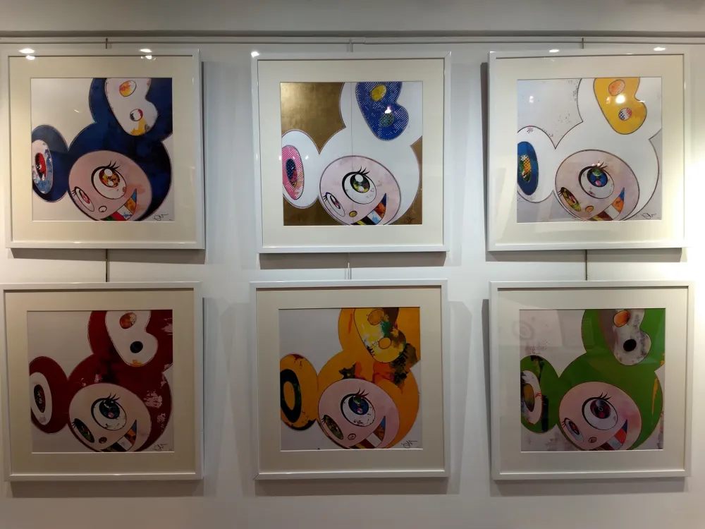 Litografía Murakami - And then