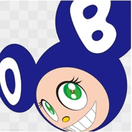 Litografía Murakami - And Then...(Blue)