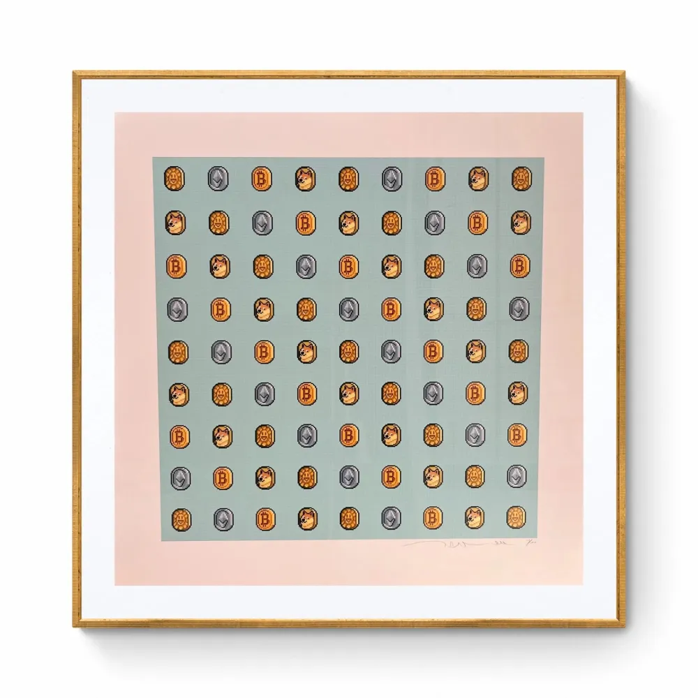 Serigrafía Murakami - COIN and other Cryptocoins