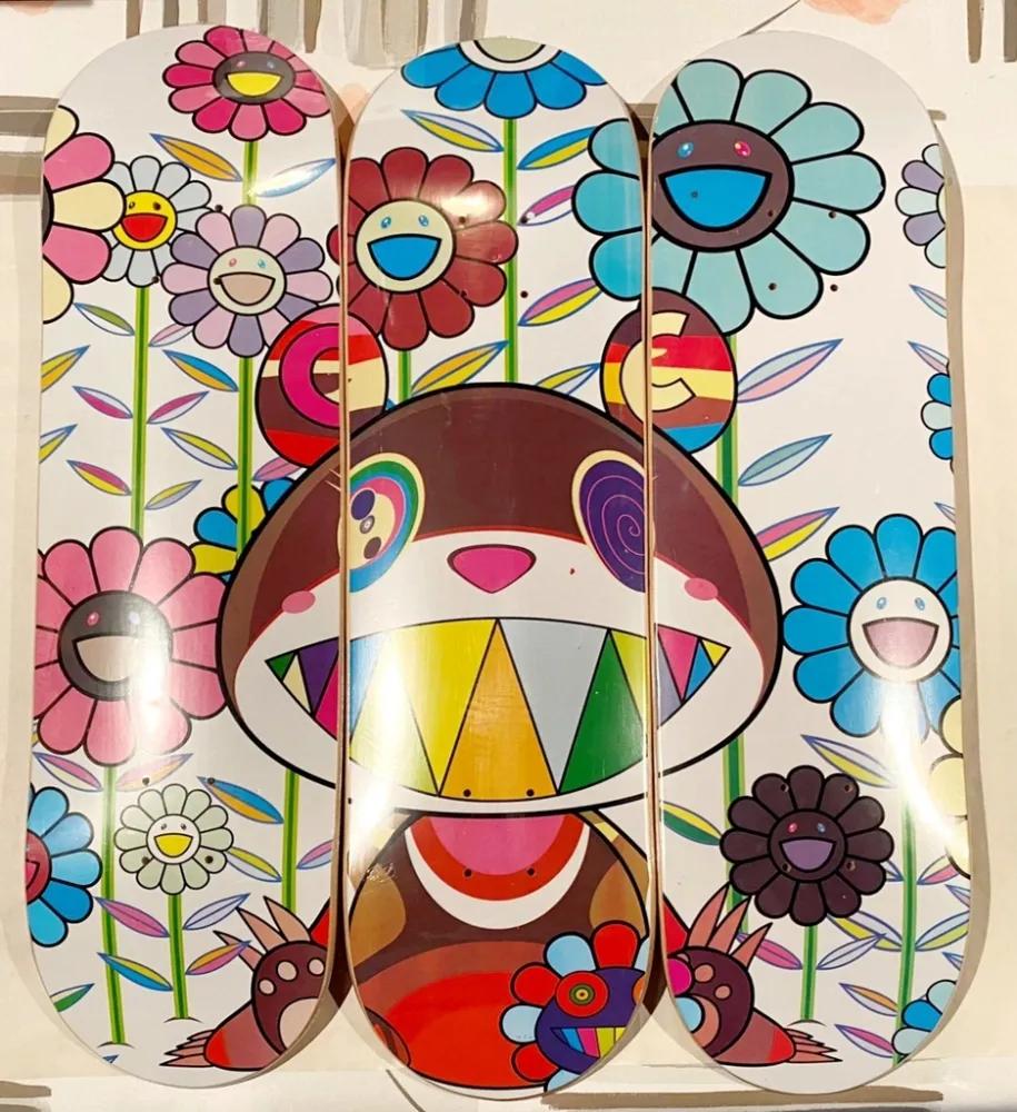 Serigrafía Murakami - Eden Skateboard Deck (Set of 3)