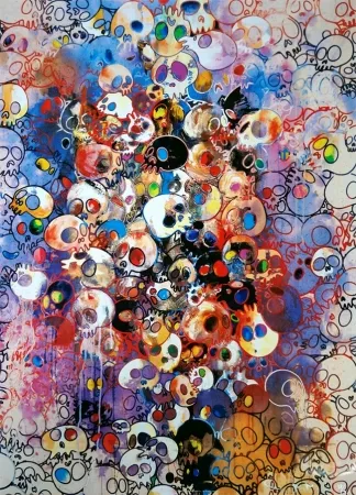 Litografía Murakami - I have left my love far behind... Their smell, every Memento