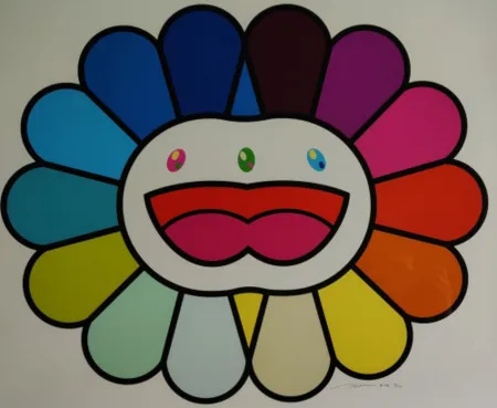 Múltiple Murakami - Multicolor Double Face: White