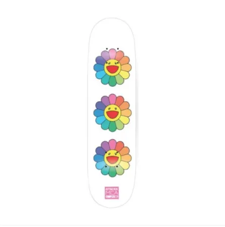 Sin Técnico Murakami - Rainbow Flower Skate Deck