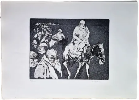 Aguafuerte Murer - Ghe rivarem a baita?