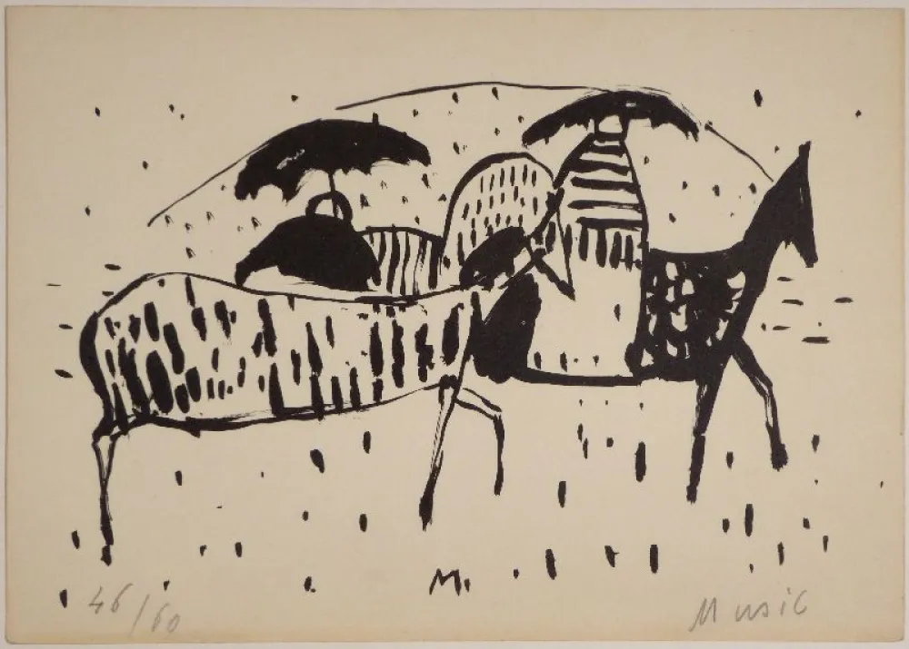 Litografía Music - Cavallini